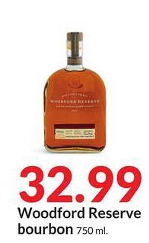Hy-Vee Woodford Reserve Bourbon offer