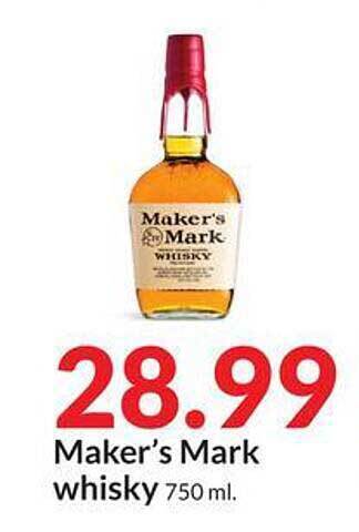 Hy-Vee Maker's Mark Whisky offer