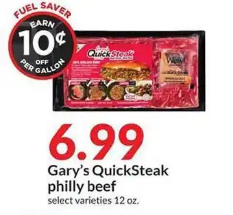 Hy-Vee Gary's Quicksteak Philly Beef offer