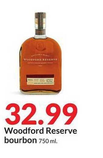 Hy-Vee Woodford Reserve Bourbon offer