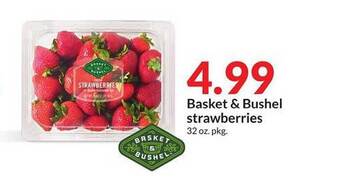 Hy-Vee Basket & Bushel Strawberries offer