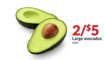 Hy-Vee Large Avocados offer