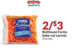 Hy-Vee Bolthouse Farms Baby-cut Carrots offer