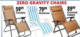 Ocean State Job Lot Zero Gravity Chairs offer