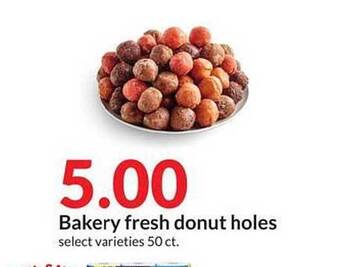 Hy-Vee Bakery Fresh Donut Holes offer
