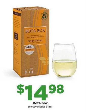 Hy-Vee Bota Box offer