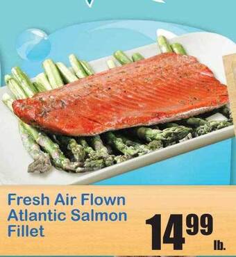Times Supermarkets Fresh Air Flown Atlantic Salmon Fillet offer