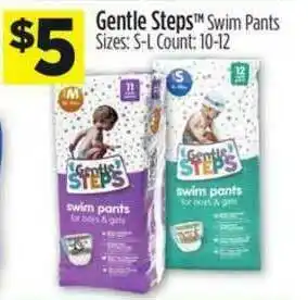 Dollar General Gentle Steps Swim Pants Sizes offer