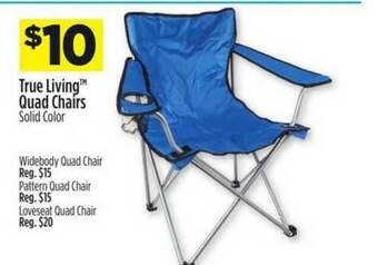 Dollar General True Living Quad Chairs offer