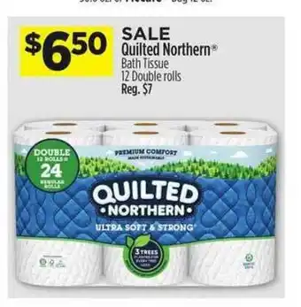 Dollar General Quilted Northern Bath Tissue 12 Double Rolls offer