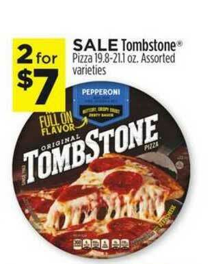 Dollar General Tombstone Pizza Assorted Varieties offer
