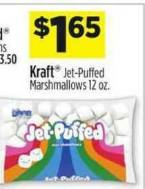 Dollar General Kraft Jet-puffed Marshmallows offer