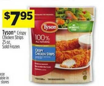Dollar General Tyson Crispy Chicken Strips offer
