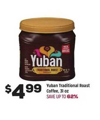 Grocery Outlet Yuban Traditional Roast Coffee offer