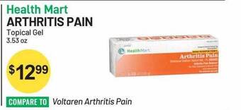 Health Mart Health Mart Arthritis Pain offer
