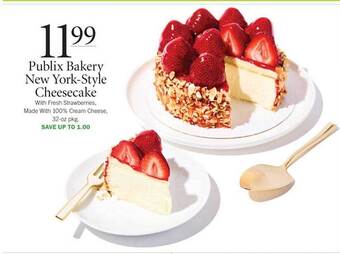Publix Publix Bakery New York-style Cheesecake offer