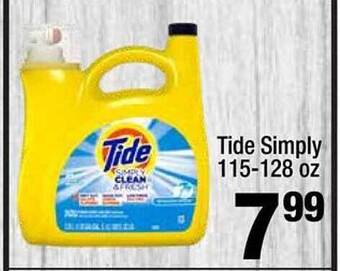 Super King Markets Tide Simply offer
