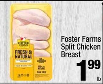 Super King Markets Foster Farms Split Chicken Breast offer