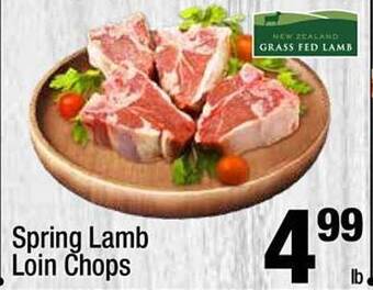 Super King Markets Spring Lamb Loin Chops offer