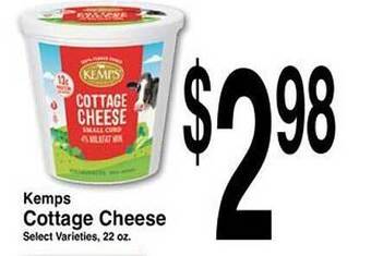 Super Saver Kemps Cottage Cheese offer