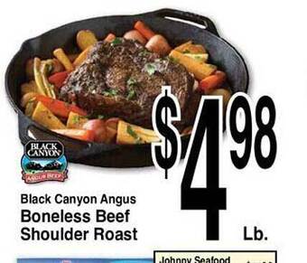 Super Saver Black Canyon Angus Boneless Beef Shoulder Roast offer