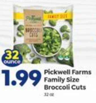 Save a Lot Pickwell Farms Family Size Broccoli Cuts offer