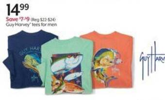 Bealls Guy Harvey Tees For Men offer