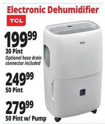 Ocean State Job Lot Electronic Dehumidifier Tcl offer