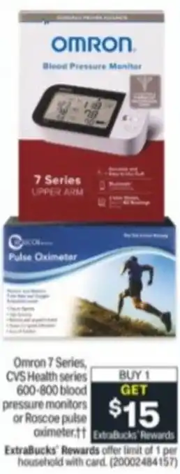 Menards Omron 7 Series,Cvs Health Series 600-800 Blood Pressure Monitors offer