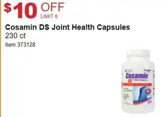 Costco Cosamin Ds Joint Health Capsules 230 ct. offer