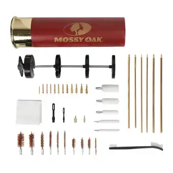 Walmart Mossy Oak 90 Piece Universal Gun Cleaning Tool Kit - Red offer