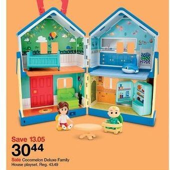 Target Cocomelon Deluxe Family House playset offer