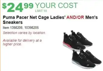 Costco Puma Pacer Net Cage Ladie's /Men's Sneakers offer