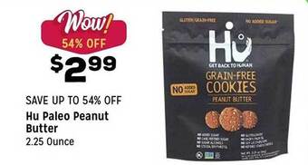 Grocery Outlet Hu Paleo Peanut Butter offer
