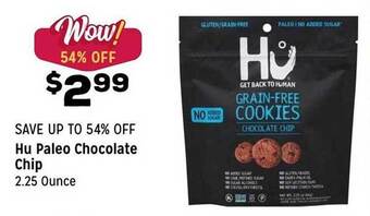 Grocery Outlet Hu Paleo Chocolate Chip offer