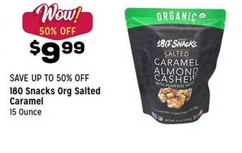 Grocery Outlet 180 Snacks Org Salted Caramel offer