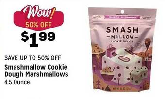 Grocery Outlet Smashmallow Cookie Dough Marshmallows offer