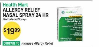 Health Mart Health Mart Allergy Relief Nasal Spray 24 Hr offer
