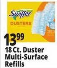 Ocean State Job Lot 18 Ct. Duster Multi-surface Refills offer