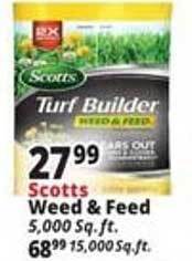 Ocean State Job Lot Scotts Weed & Feed offer