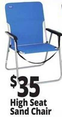 Ocean State Job Lot High Seat Sand Chair offer