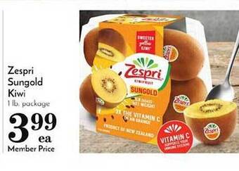 Pavilions Zespri Sungold Kiwi offer