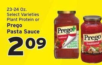 Hannaford Prego Pasta Sauce offer