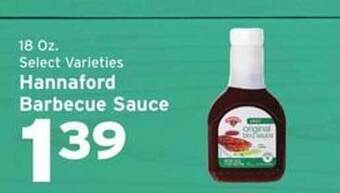 Hannaford Hannaford Barbecue Sauce offer