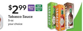 Publix Tabasco Sauce offer