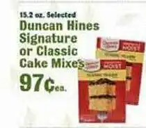 Robert Fresh Market Duncan Hines Signature Or Classic Cake Mixes offer