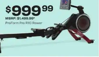 Academy Proform Pro R10 Rower offer