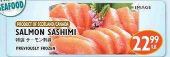Nijiya Market Salmon Sashimi offer