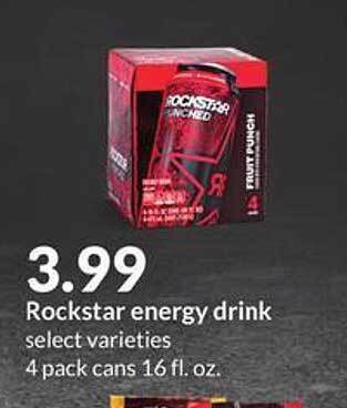 Hy-Vee Rockstar Energy Drink offer