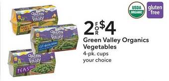 Publix Green Valley Organics Vegetables offer